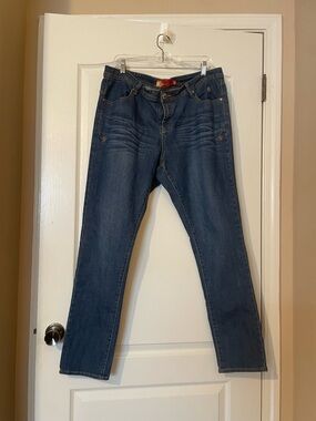 Vintage Apple Bottom Jeans Stretch Dark Wash Y2K Denim Pants Women’s Size 18 🍎
